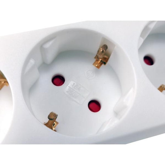 Equip 245554, 5-outlet power strip with 2x usb, 5x ac outlet(s) indoor, type f, 1.5 mm², 1.8 m