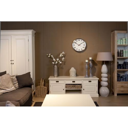 Afbeelding laden in galerijviewer, Nextime klok 2521 arabic, ø33 cm, wall, white
