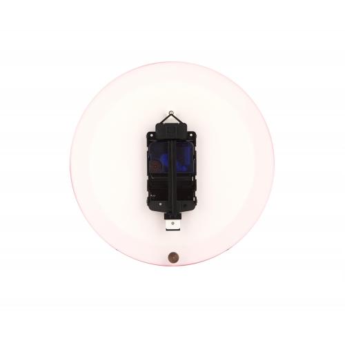 Afbeelding laden in galerijviewer, Nextime klok 2615ro focus, ø25 cm, wall, white red
