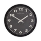 Nextime klok 2906ma mercure, ø 25 cm, wall, black