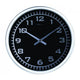 Nextime klok 2953 blacky, ø 25 cm, wall, black