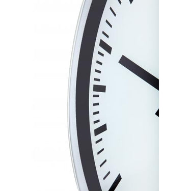 Nextime klok 3031 magic - stripe, 25x35.2 cm, wall, white