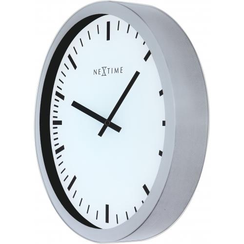 Afbeelding laden in galerijviewer, Nextime klok 3031 magic - stripe, 25x35.2 cm, wall, white
