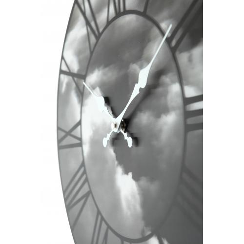 Afbeelding laden in galerijviewer, Nextime klok 3037 clouds, ø39 cm, wall, black
