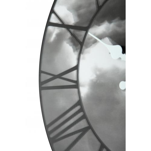 Afbeelding laden in galerijviewer, Nextime klok 3037 clouds, ø39 cm, wall, black
