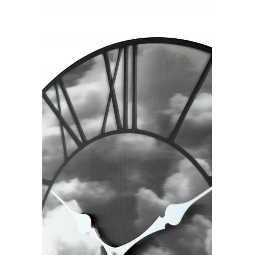 Afbeelding laden in galerijviewer, Nextime klok 3037 clouds, ø39 cm, wall, black
