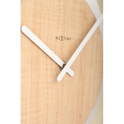 Afbeelding laden in galerijviewer, Nextime klok 3046 wood loop, ø30 cm, wall, wood
