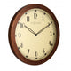 Nextime klok 3057 royal, ø60 cm, wall, brown white