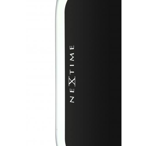 Afbeelding laden in galerijviewer, Nextime klok 3072zw thumbs up, 40.5x41.cm, wall, black silver
