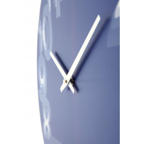 Afbeelding laden in galerijviewer, Nextime klok 3077bl 3d, ø39.5 cm, wall, blue white
