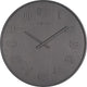 Nextime klok 3095gs wood wood big, ø52.8 cm, wall, gray