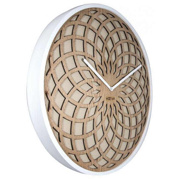 Afbeelding laden in galerijviewer, Nextime klok 3149be sun large, ø50 cm, wall, beige
