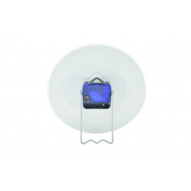 Nextime klok 5172 little disco, ø20 cm, wall, silver