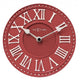 Nextime klok 5187ro london table, ø16 cm, wall, red white