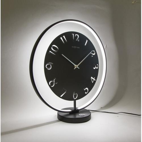 Afbeelding laden in galerijviewer, Nextime klok 5188zw ting, 41x40 cm, black
