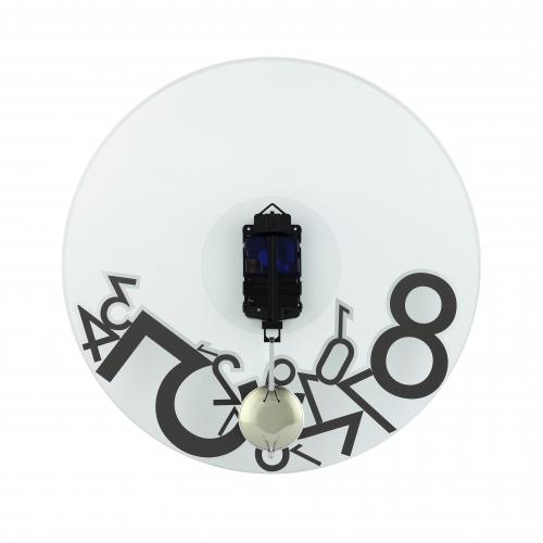 Afbeelding laden in galerijviewer, Nextime klok 8115 dropped, ø43 cm, wall, silver
