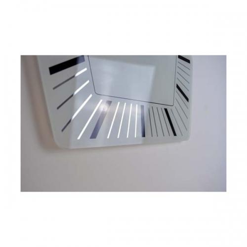 Nextime klok 8128wi hexagon, 43x43 cm, wall, white