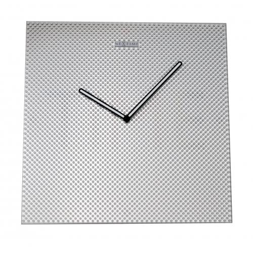 Afbeelding laden in galerijviewer, Nextime klok 8165 mistery - time, 43x43 cm, wall, metal
