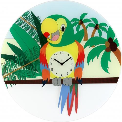 Afbeelding laden in galerijviewer, Nextime klok 8168 lorre, ø43 cm, wall, multi-color
