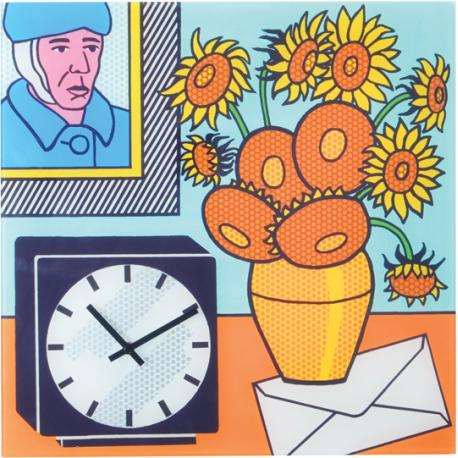 Afbeelding laden in galerijviewer, Nextime klok 8170 go van go, 43x43 cm, wall, multi-color
