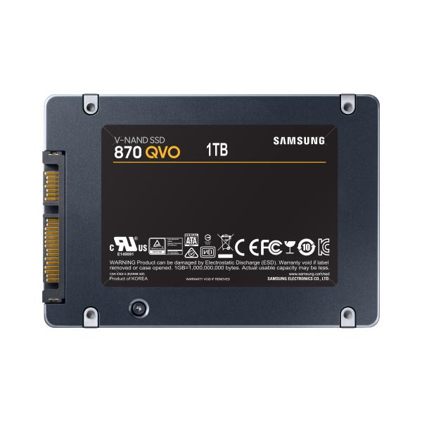 Afbeelding laden in galerijviewer, Samsung mz-77q1t0bw 870 qvo ssd, 1000 gb, 2.5 , sata3 6 gbit s, v-nand mlc, 560 mb s, 98000 iops
