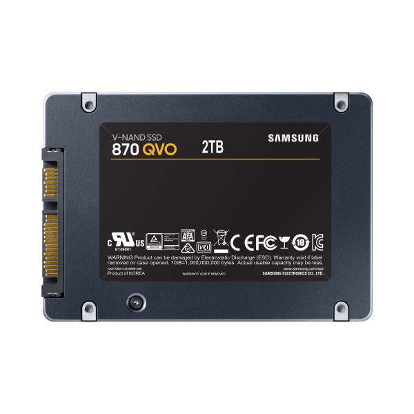 Afbeelding laden in galerijviewer, Samsung mz-77q2t0bw 870 qvo ssd, 2000 gb, 2.5 , sata3 6 gbit s, v-nand mlc, 560 mb s, 98000 iops
