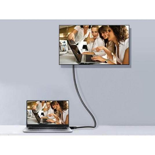 Equip 119253 display port cable, displayport 1.4, 8k 60hz and 4k 120hz, hdr, 3m, black