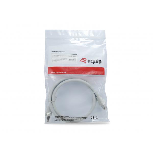 Afbeelding laden in galerijviewer, Equip 608010 patch cable, cat8.1, s ftp (s-stp) rj-45, rj-45, grey, 1 m
