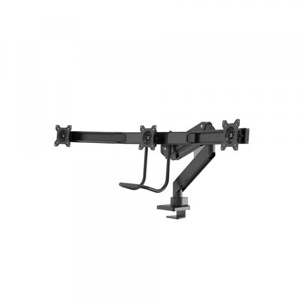 Afbeelding laden in galerijviewer, Neomounts nm-d775dx3black flat screen desk mount, 17 -24 , 6 kg, 100x100 mm, clamp bolt,
