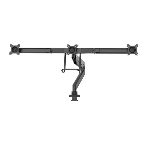 Afbeelding laden in galerijviewer, Neomounts nm-d775dx3black flat screen desk mount, 17 -24 , 6 kg, 100x100 mm, clamp bolt,

