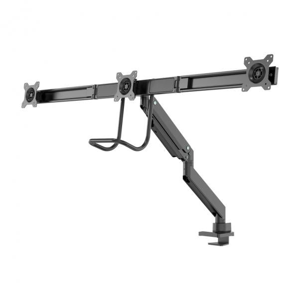 Afbeelding laden in galerijviewer, Neomounts nm-d775dx3black flat screen desk mount, 17 -24 , 6 kg, 100x100 mm, clamp bolt,
