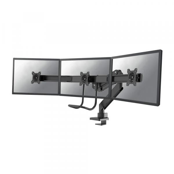 Afbeelding laden in galerijviewer, Neomounts nm-d775dx3black flat screen desk mount, 17 -24 , 6 kg, 100x100 mm, clamp bolt,
