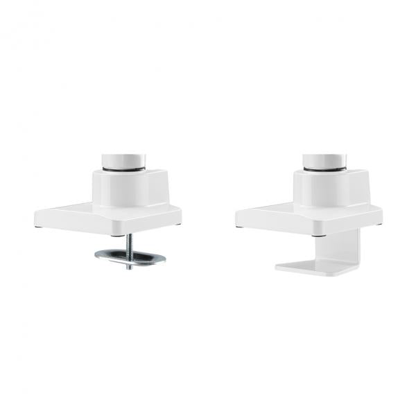 Afbeelding laden in galerijviewer, Neomounts nm-d775whiteplus curved screen desk mount, 49 , 18 kg, 100mm, clamp bolt, white
