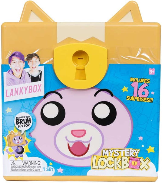 Lankybox speelgoed mystery lock box met verrassingen en stickers.