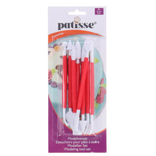 Afbeelding laden in galerijviewer, Patisse modelleerset 8-delig 16 cm | 4 stuks
