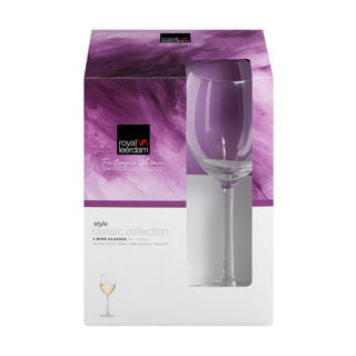 Afbeelding laden in galerijviewer, Royal leerdam wijnglas style set 4 33 cl
