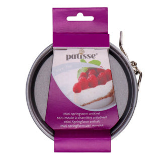 Afbeelding laden in galerijviewer, Patisse silver-top mini springvorm 12 cm | 4 stuks
