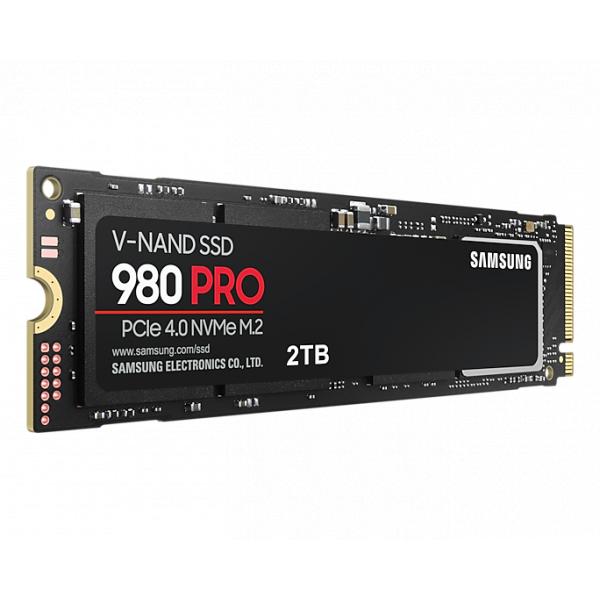 Afbeelding laden in galerijviewer, Samsung mz-v8p2t0bw 980 pro ssd, 2000 gb, m.2 nvme, pcie 4.0, 7000 5100 mb s, 100.000 iops
