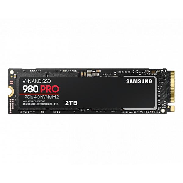 Afbeelding laden in galerijviewer, Samsung mz-v8p2t0bw 980 pro ssd, 2000 gb, m.2 nvme, pcie 4.0, 7000 5100 mb s, 100.000 iops
