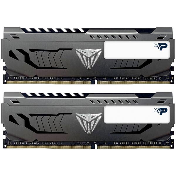 Afbeelding laden in galerijviewer, Patriot pvs416g360c8k viper steel dual-channel kit, 16gb, dimm ddr4, 3600 mhz, cl18, 1.35v
