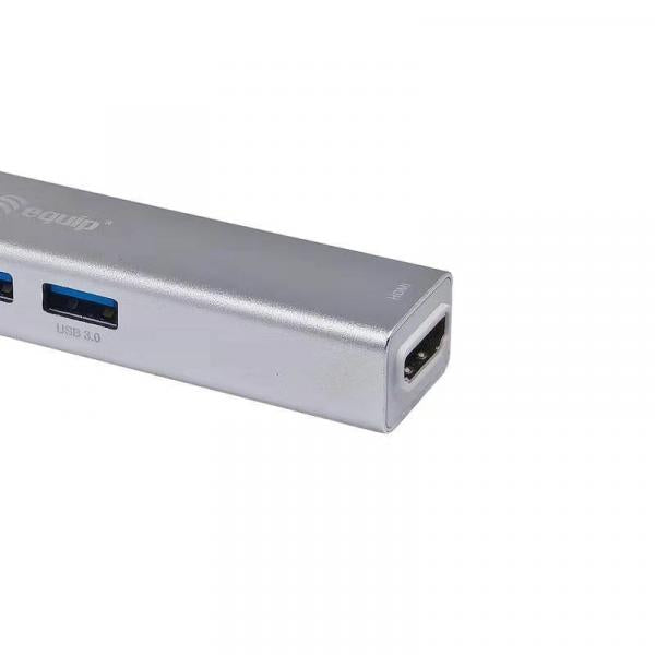 Afbeelding laden in galerijviewer, Equip 133480usb-c 5in 1 multifunctional adapter
