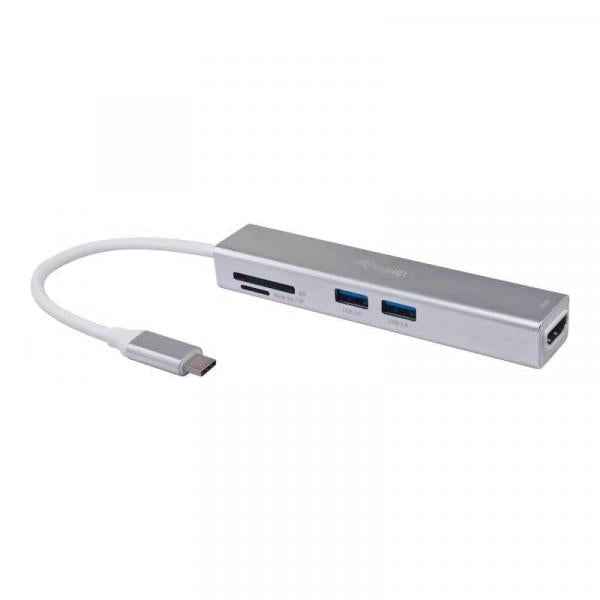 Afbeelding laden in galerijviewer, Equip 133480usb-c 5in 1 multifunctional adapter
