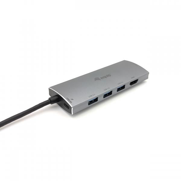 Afbeelding laden in galerijviewer, Equip 133482 usb-c 7in 1 multifunctional adapter

