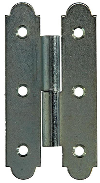 Afbeelding laden in galerijviewer, Mack 1013259 - 2 spaanse paumellen rechts verzinkt h 90 x b 50 mm | 5 stuks
