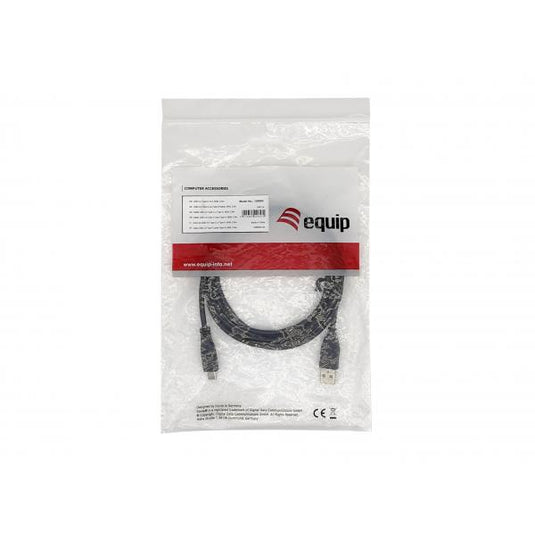 Equip 128886 usb 2.0 type-c to a, m m, usb 2.0, 480 mbit s, 3 m, black