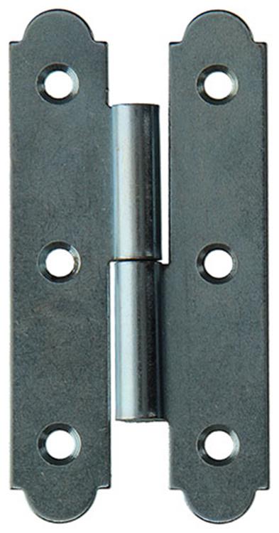 Mack 1013262 - 2 spaanse paumellen rechts verzinkt h 100 x b 50 mm | 5 stuks