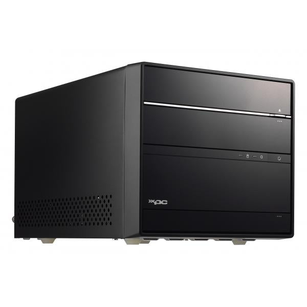 Afbeelding laden in galerijviewer, Shuttle sh570r6 black xpc cube pc barebone, intel h570, lga 1200, ddr4, 2x lan, 2x m.2, 300 w
