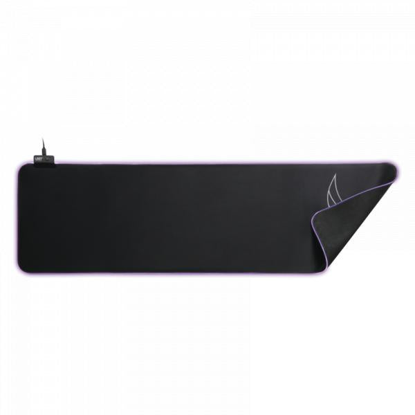 Afbeelding laden in galerijviewer, L33t gaming 160406 asar bardagi xxl rgb gaming mousepad, fast surface. 920 x 294 x 3 mm, black
