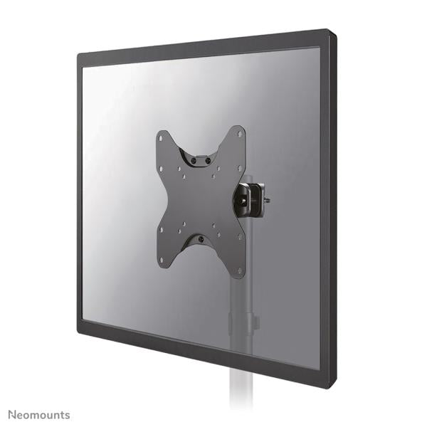 Afbeelding laden in galerijviewer, Neomounts fl40-430bl12 screen pole clamp truss mount, 1 pivot, 23-42 , 25kg, 200x200mm
