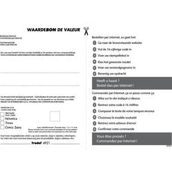 Stempel + waardebon trodat 4921